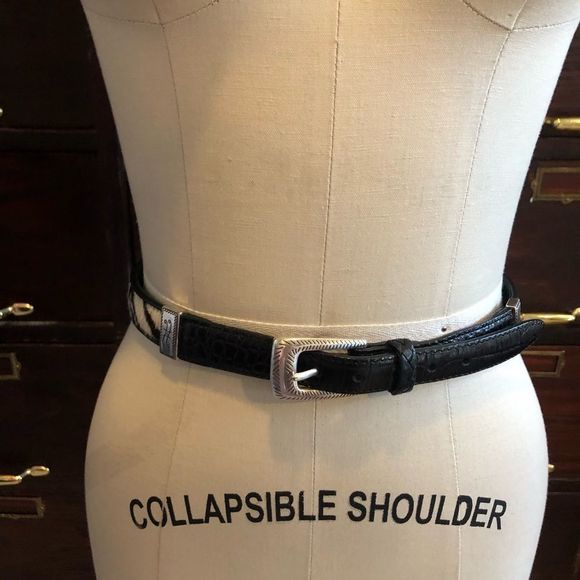 Brighton Animal Design Pony Hair Belt S/28 - Picture 6 of 9